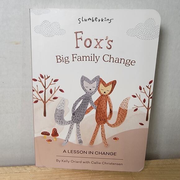 BOARD BOOK Fox's Big Family Change: A Lesson In Change by Kelly Oriard - Picture 1 of 4